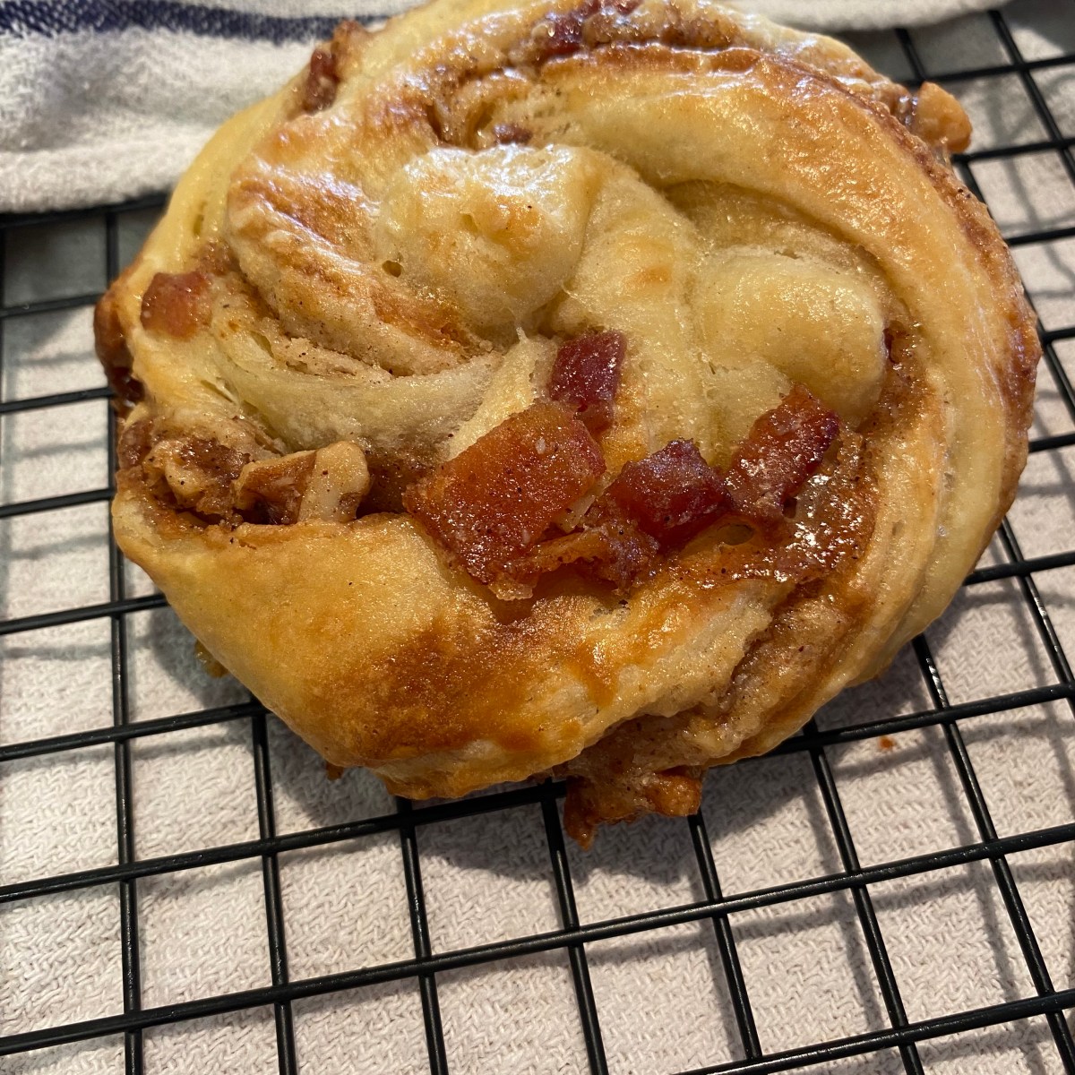 Maple Bacon Sourdough Cinnamon&nbsp;Buns