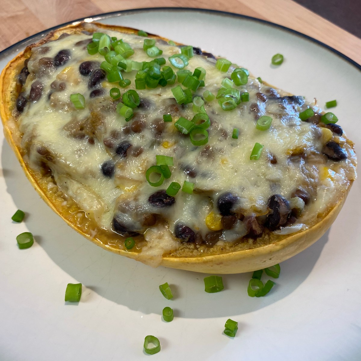 Vegetarian Spaghetti Squash Taco&nbsp;Boats