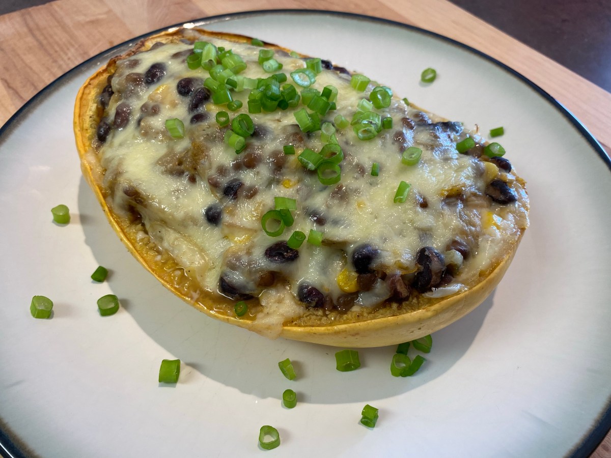 Vegetarian Spaghetti Squash Taco&nbsp;Boats