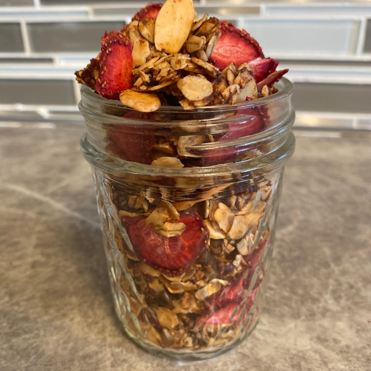 Strawberry Almond Granola