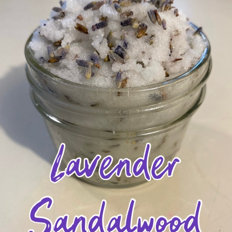 Lavender Sandalwood Sugar&nbsp;Scrub