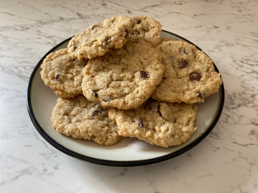 Oatmeal Chocolate Chip Cookies Using Sourdough&nbsp;Discard