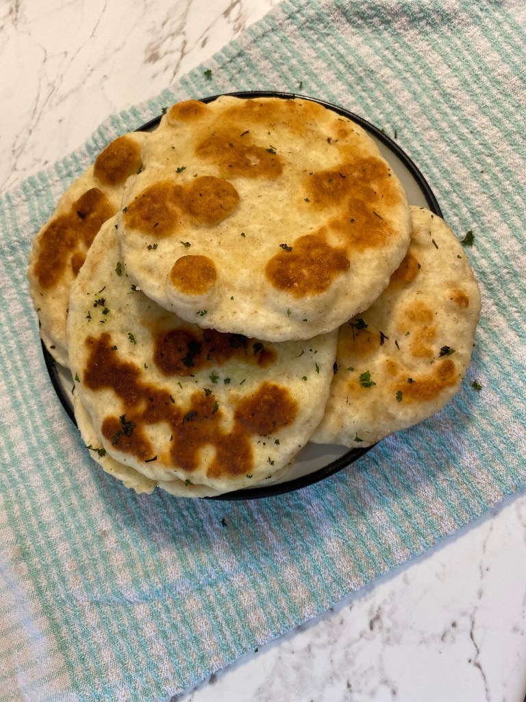 Quick & Easy Naan Bread with Sourdough&nbsp;Discard